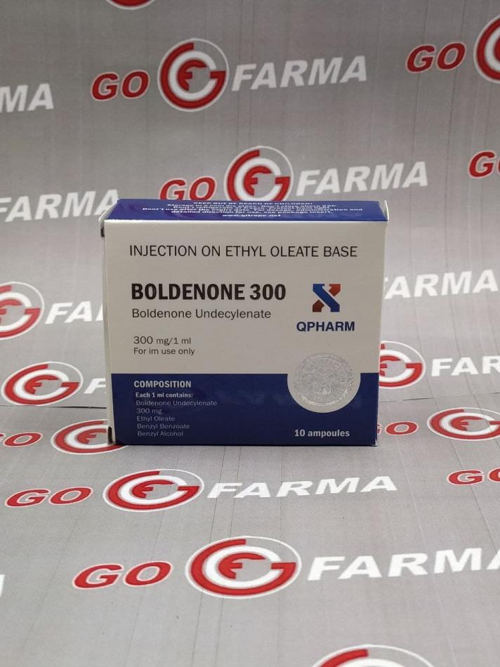Qpharm Boldenone 300mg/ml - цена за 1 амп купить в России
