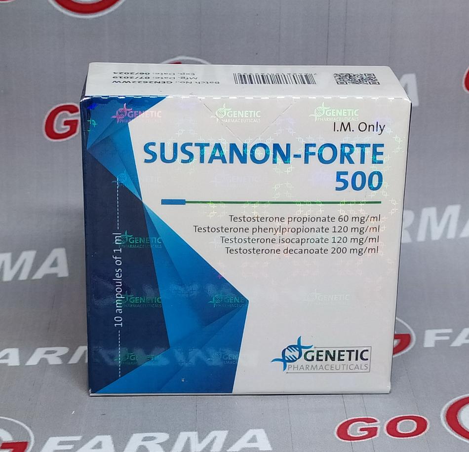Genetic Sustanon-Forte 500mg/ml цена за 1 амп купить в России
