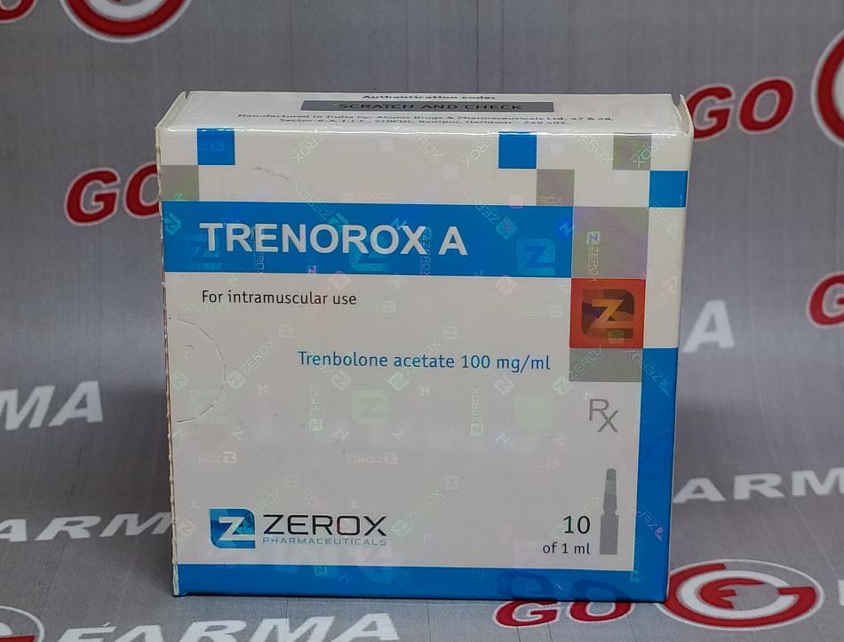 Zzerox Trenorox A 100mg/ml цена за 1 амп купить в России